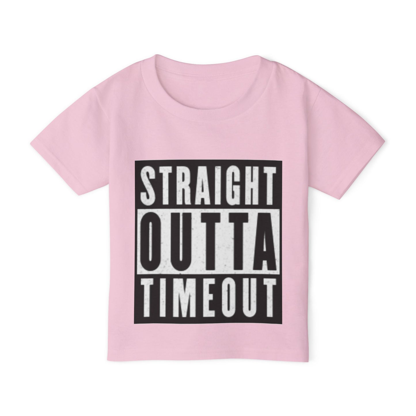 "Straight Outta Timeout" Toddler T-shirt - 6 Colors