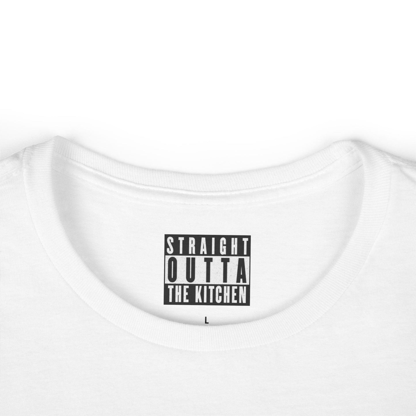 "Straight Outta The Kitchen" Pickleball Women's Softstyle Tee – Super Soft, Lightweight, Athletic Fit
