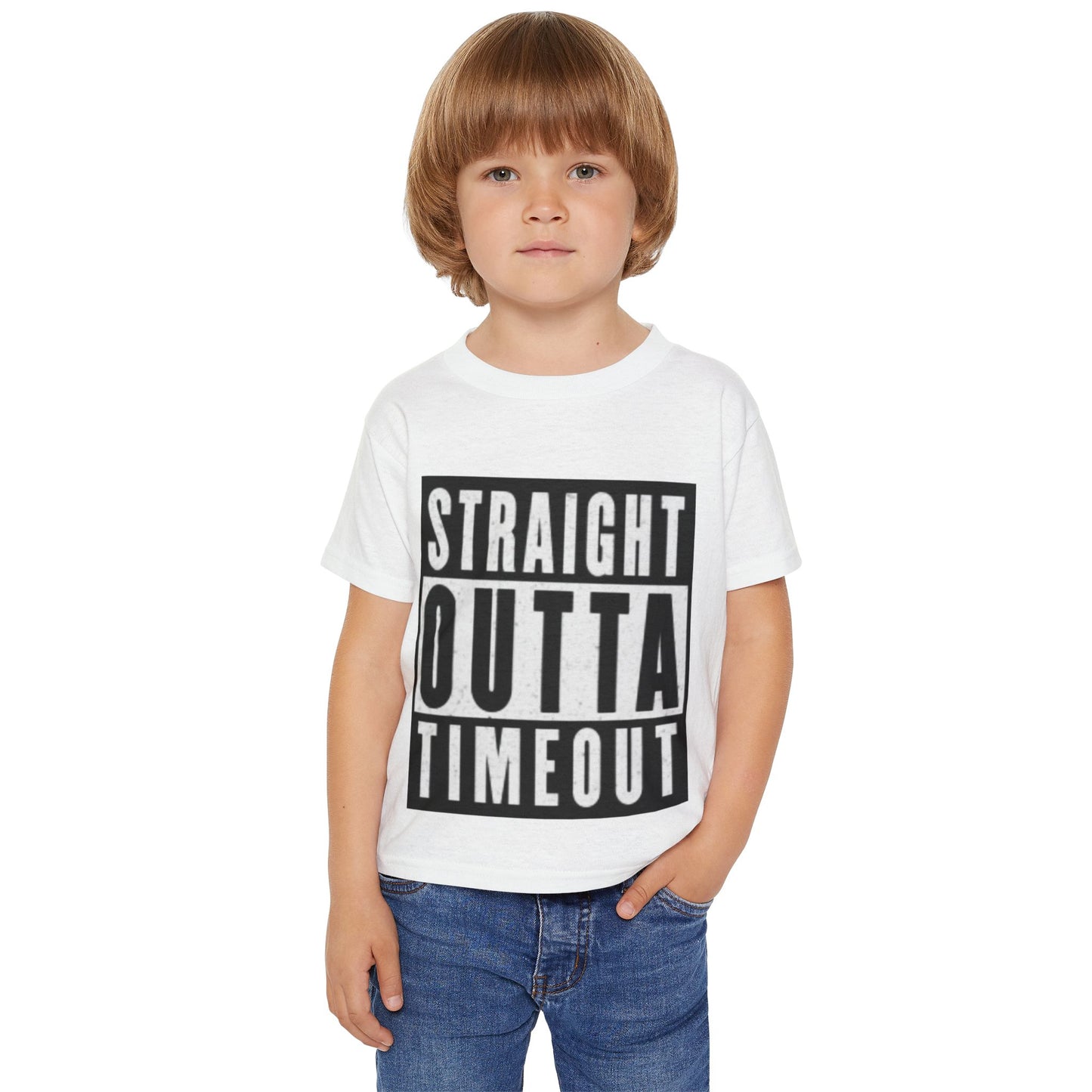 "Straight Outta Timeout" Toddler T-shirt - 6 Colors