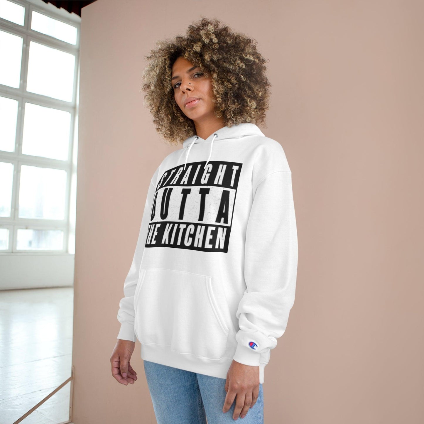 "Straight Outta The Kitchen" Pickleball Men's Champion Hoodie | 10 Colors, S to 3XL