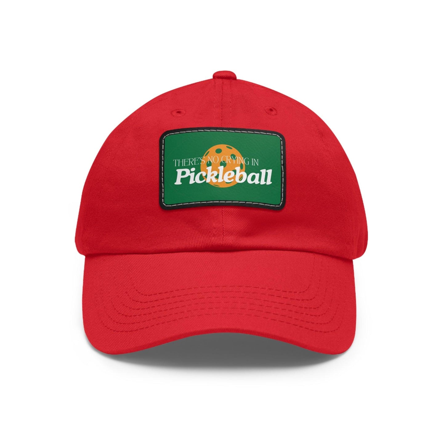 "There's No Crying in Pickleball" Pickleball Dad Hat | 24 Colors