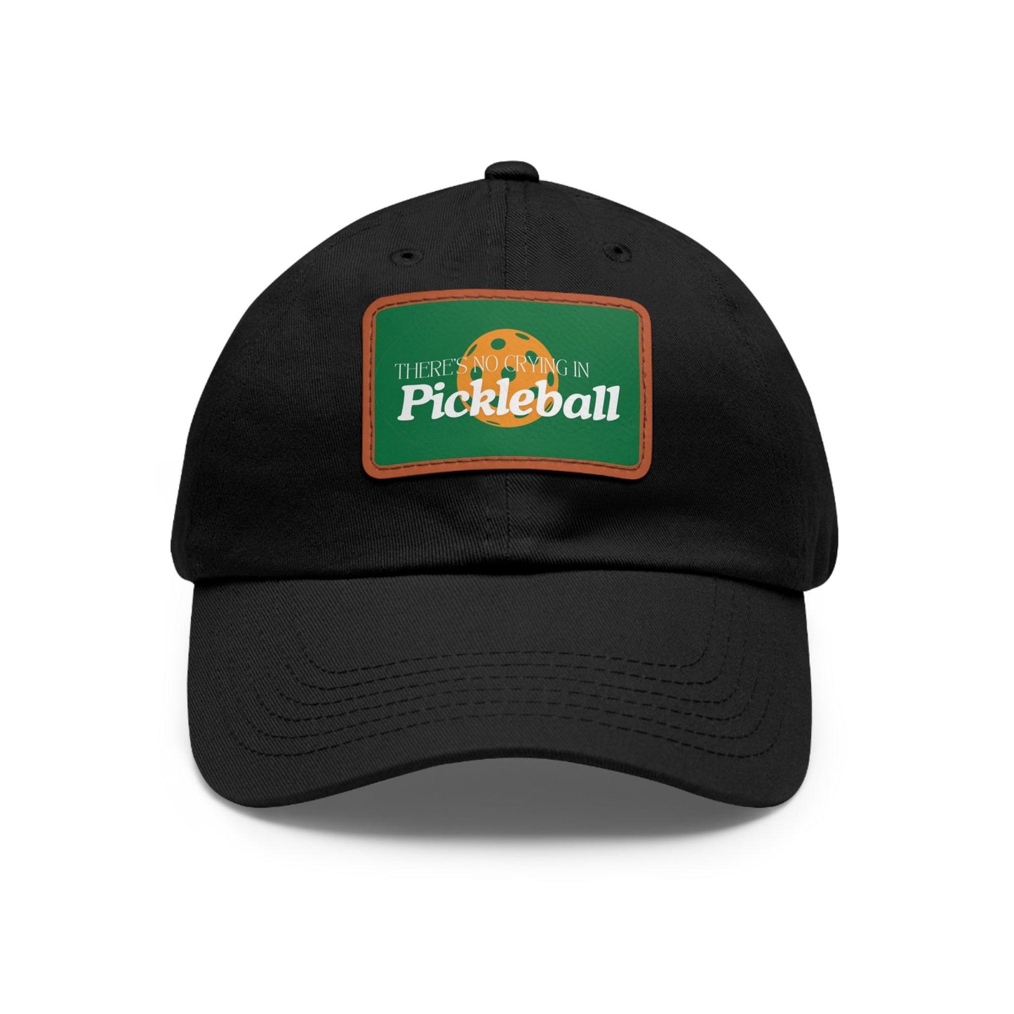 "There's No Crying in Pickleball" Pickleball Dad Hat | 24 Colors
