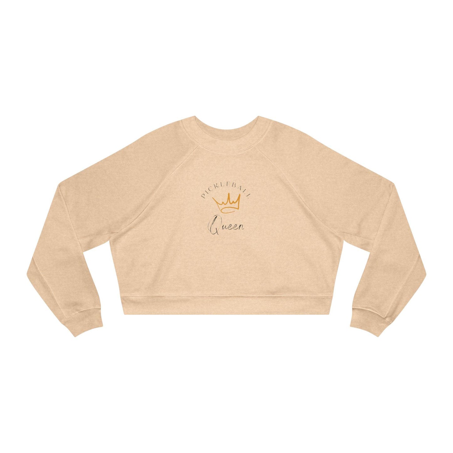 "Pickleball Queen" Women's Cropped Sweatshirt | 2 Colors