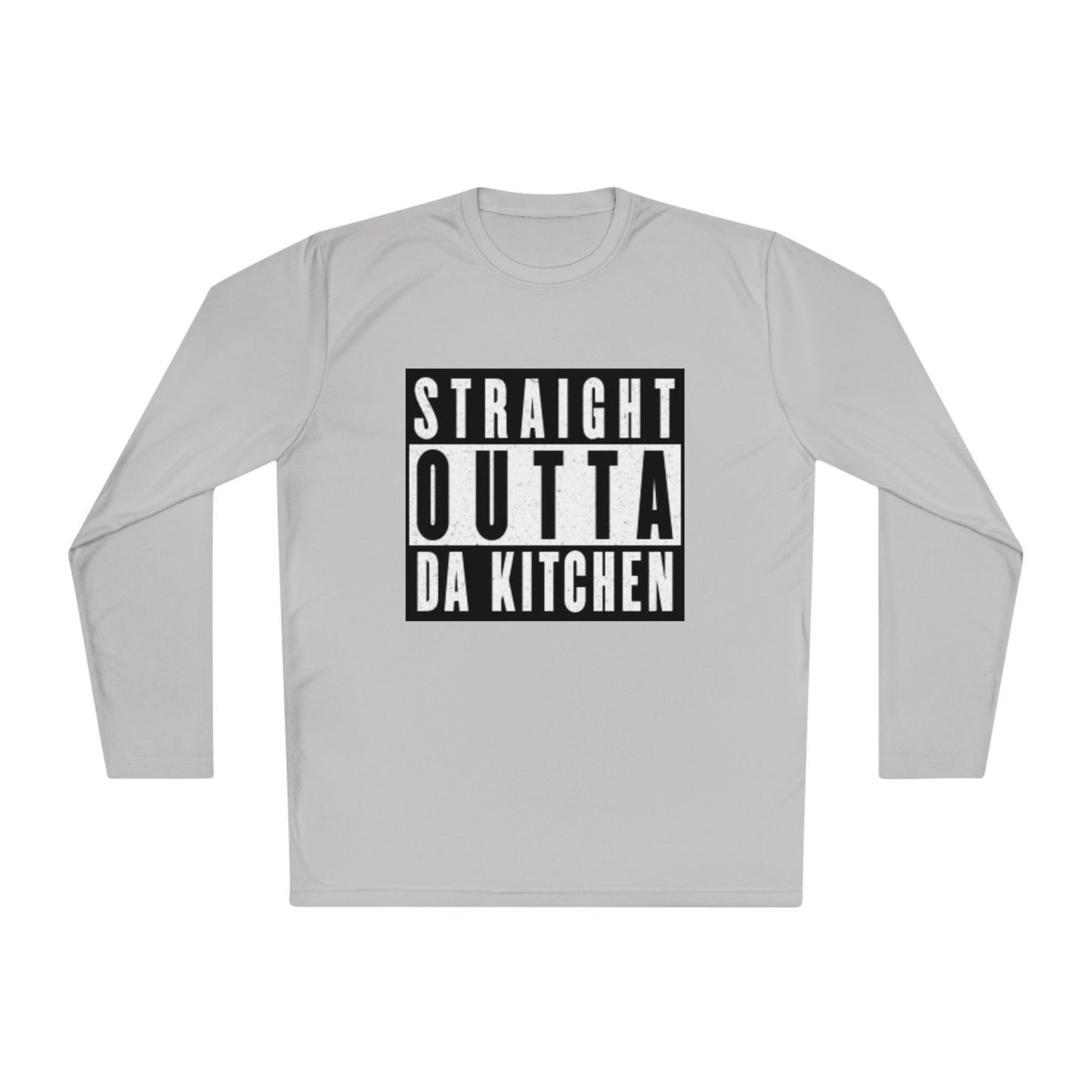 "Straight Outta Da Kitchen" Men's Long Sleeve Pickleball Tee