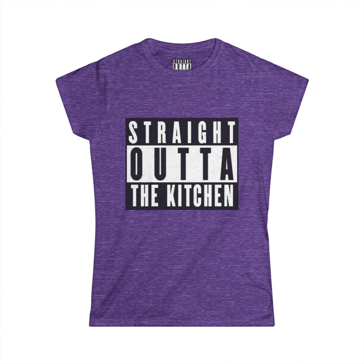 "Straight Outta The Kitchen" Pickleball Women's Softstyle Tee – Super Soft, Lightweight, Athletic Fit