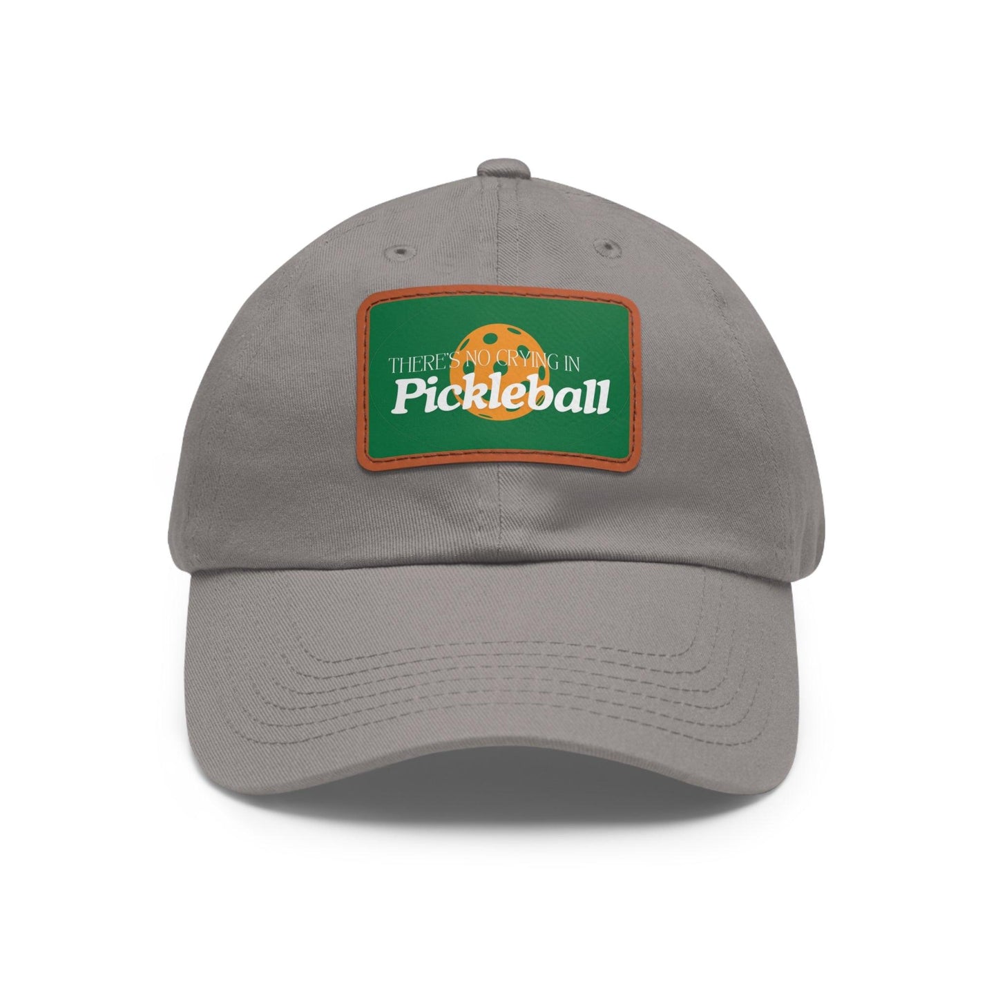 "There's No Crying in Pickleball" Pickleball Dad Hat | 24 Colors
