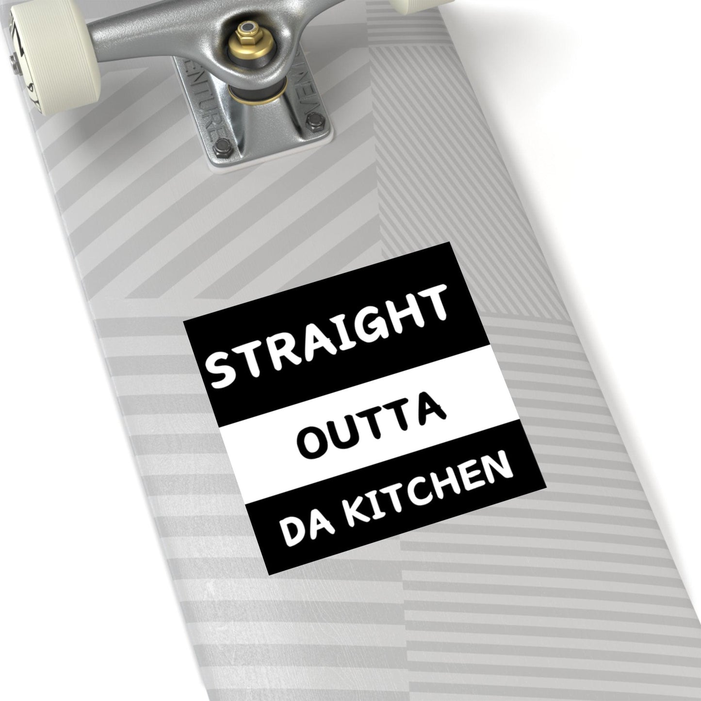 "Straight Outta Da Kitchen" Pickleball Sticker | Durable Vinyl Decal for Paddles, Bottles, Laptops, Cars | Available in 2" to 6" Sizes | Indoor/Outdoor Use
