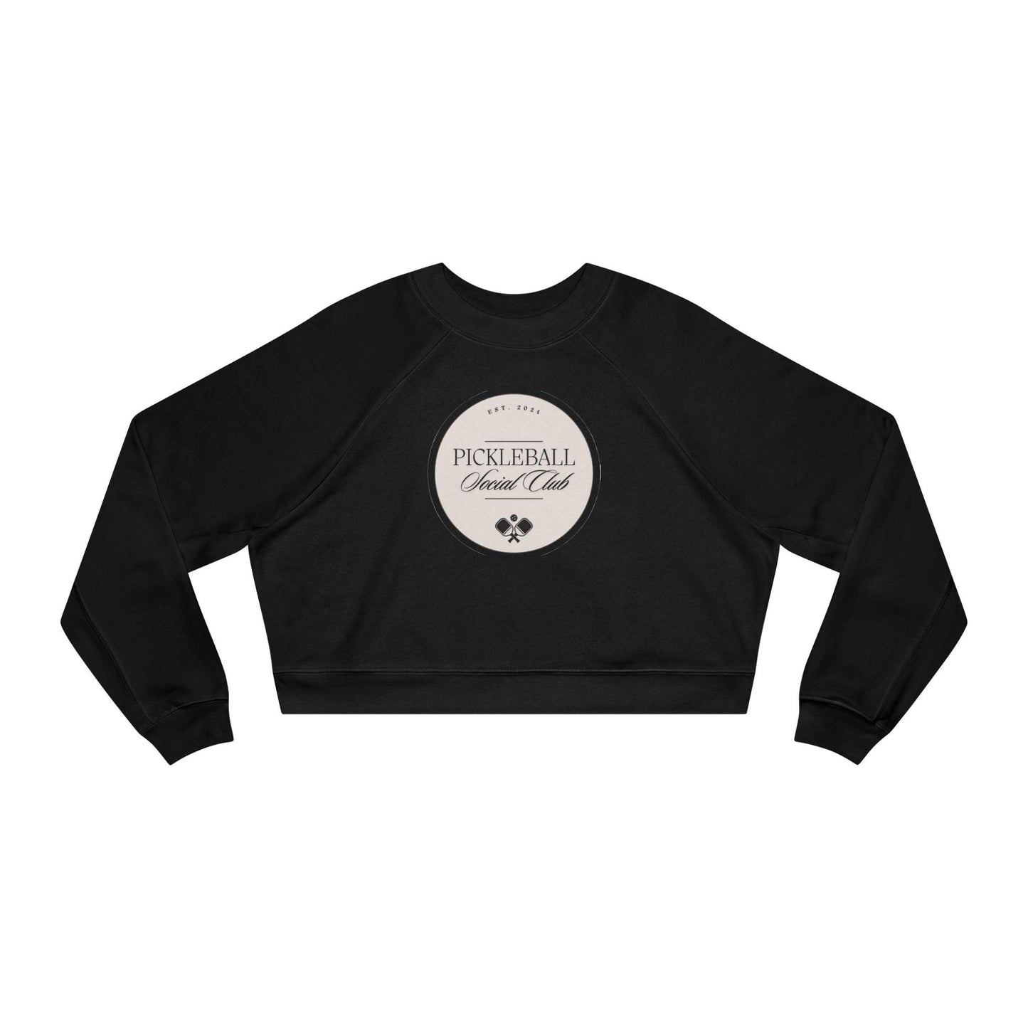 "Pickleball Social Club" Women's Cropped Sweatshirt | 5 Colors