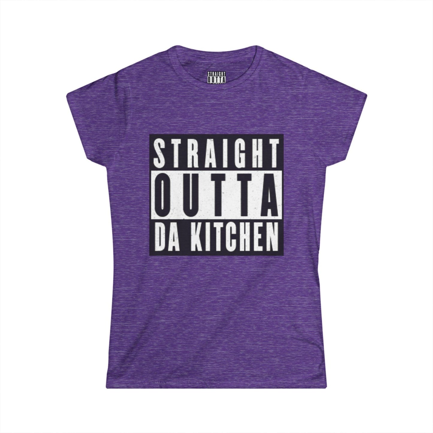 "Straight Outta Da Kitchen" Pickleball Women's Softstyle Tee – Super Soft, Lightweight, Athletic Fit