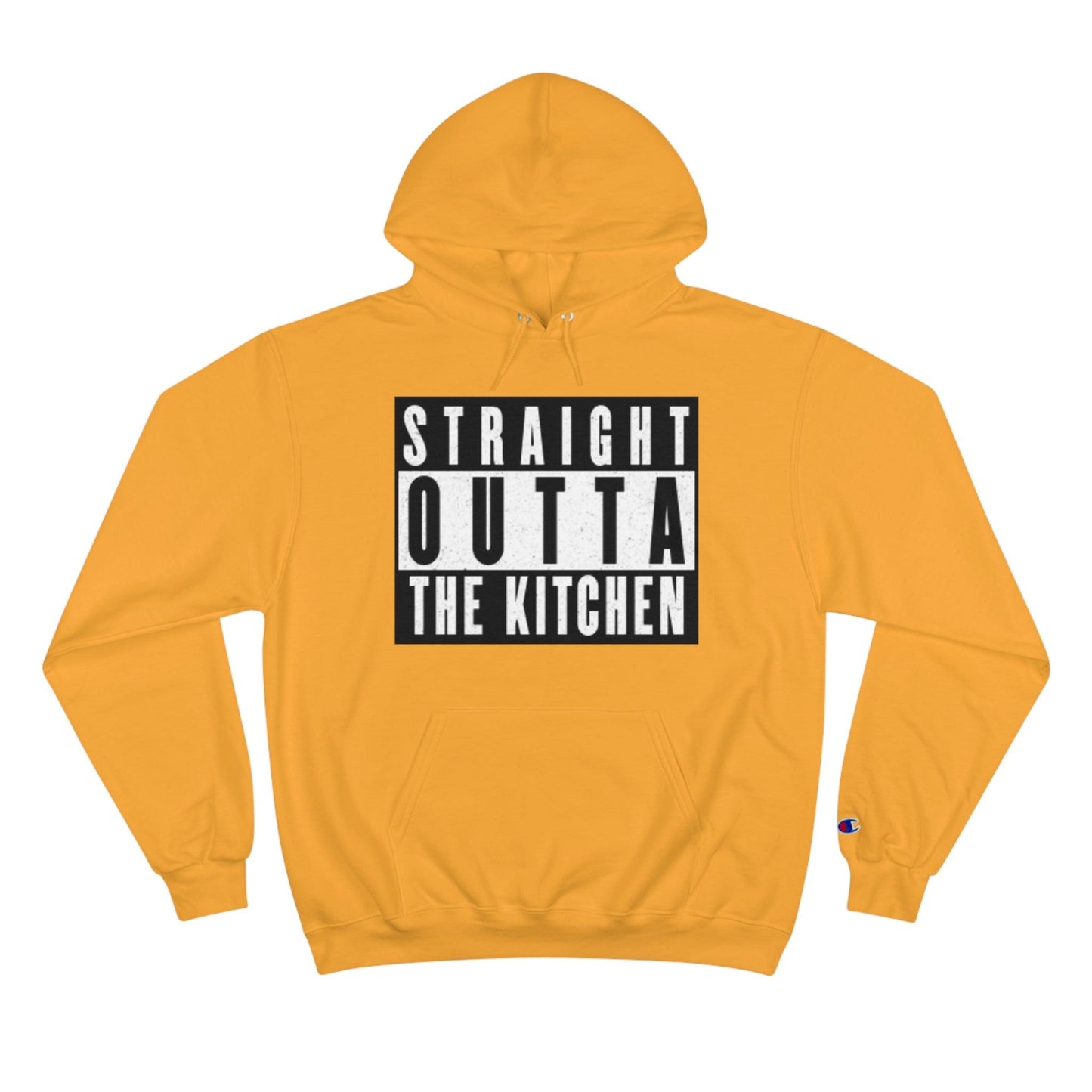 "Straight Outta The Kitchen" Pickleball Men's Champion Hoodie | 10 Colors, S to 3XL