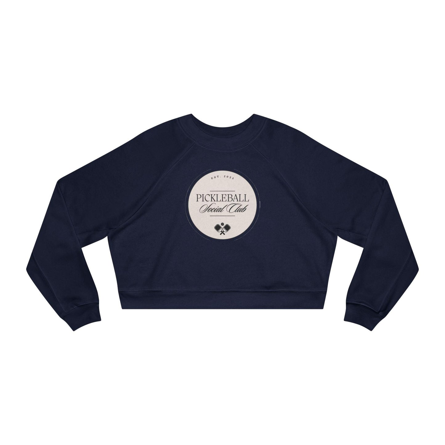 "Pickleball Social Club" Women's Cropped Sweatshirt | 5 Colors