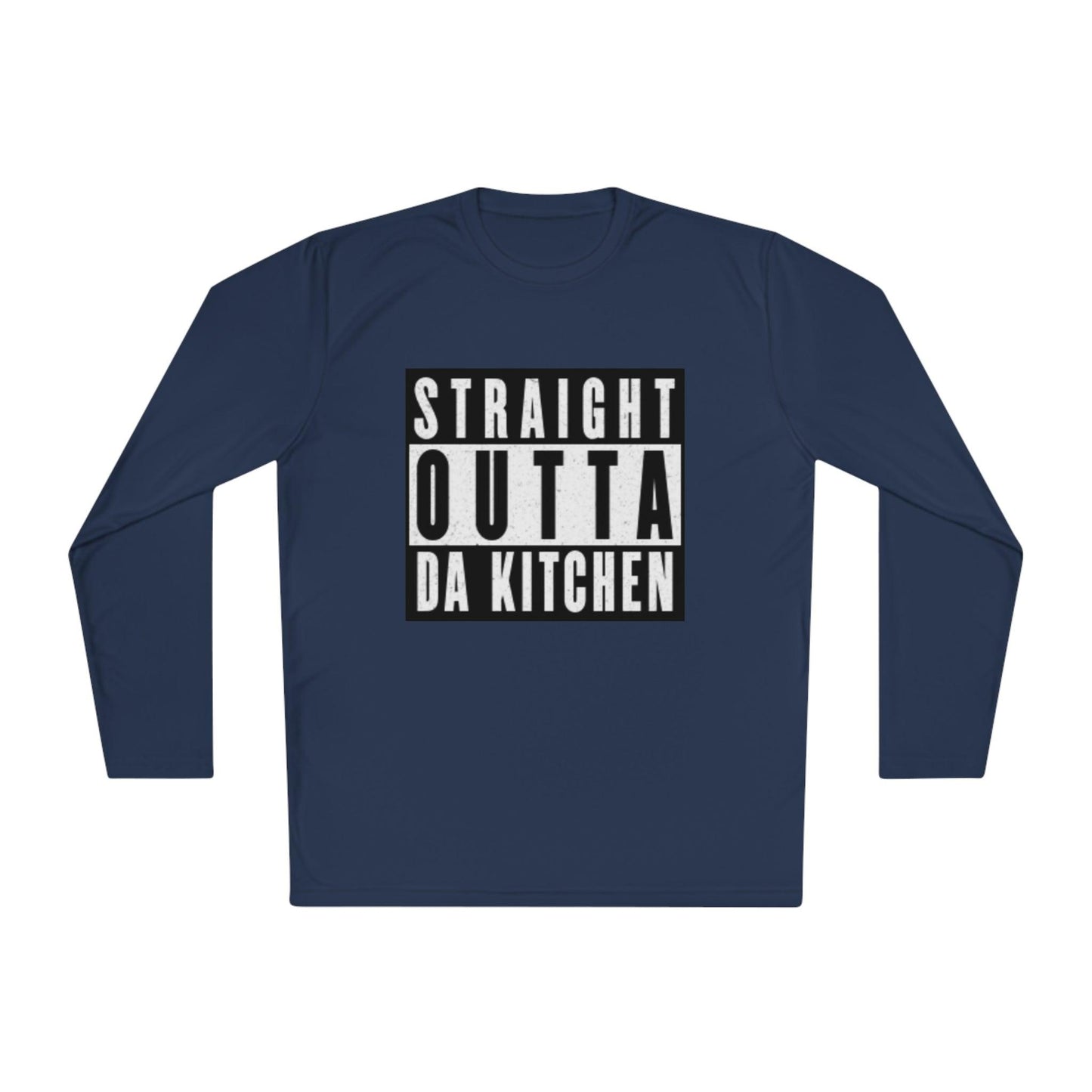 "Straight Outta Da Kitchen" Men's Long Sleeve Pickleball Tee