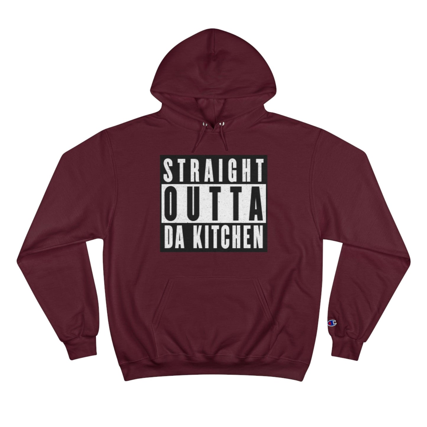 "Straight Outta Da Kitchen" Pickleball Men's Champion Hoodie | 10 Colors, S to 3XL