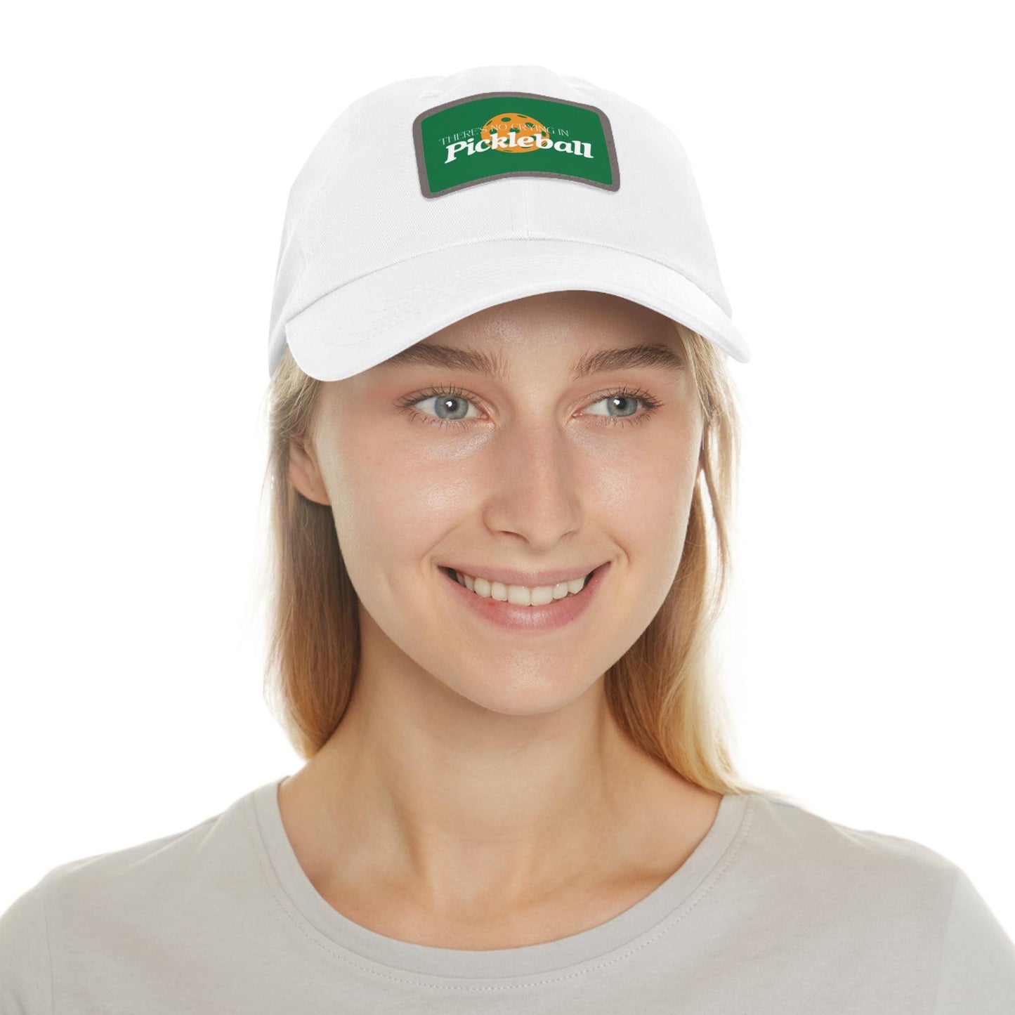 "There's No Crying in Pickleball" Pickleball Dad Hat | 24 Colors