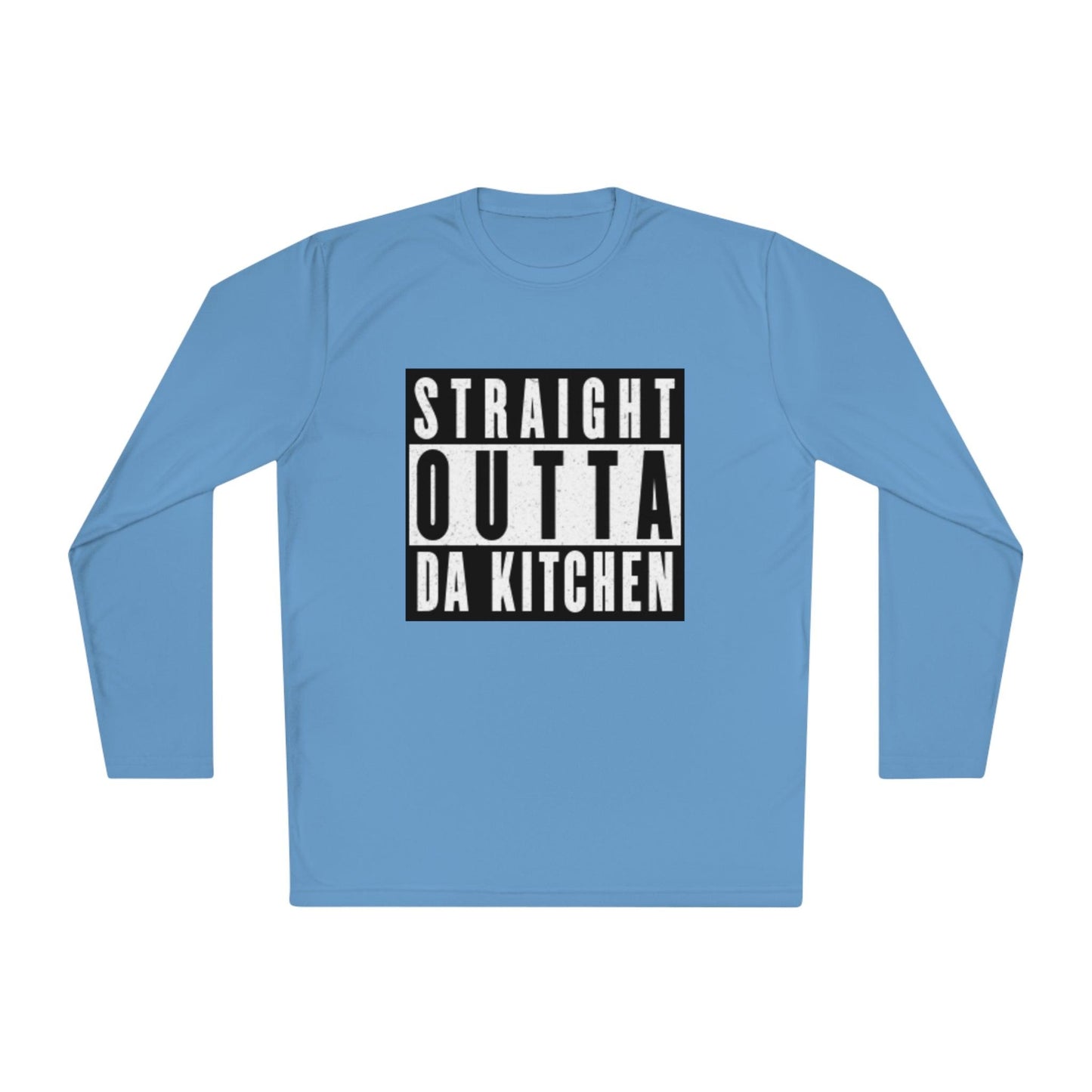"Straight Outta Da Kitchen" Men's Long Sleeve Pickleball Tee