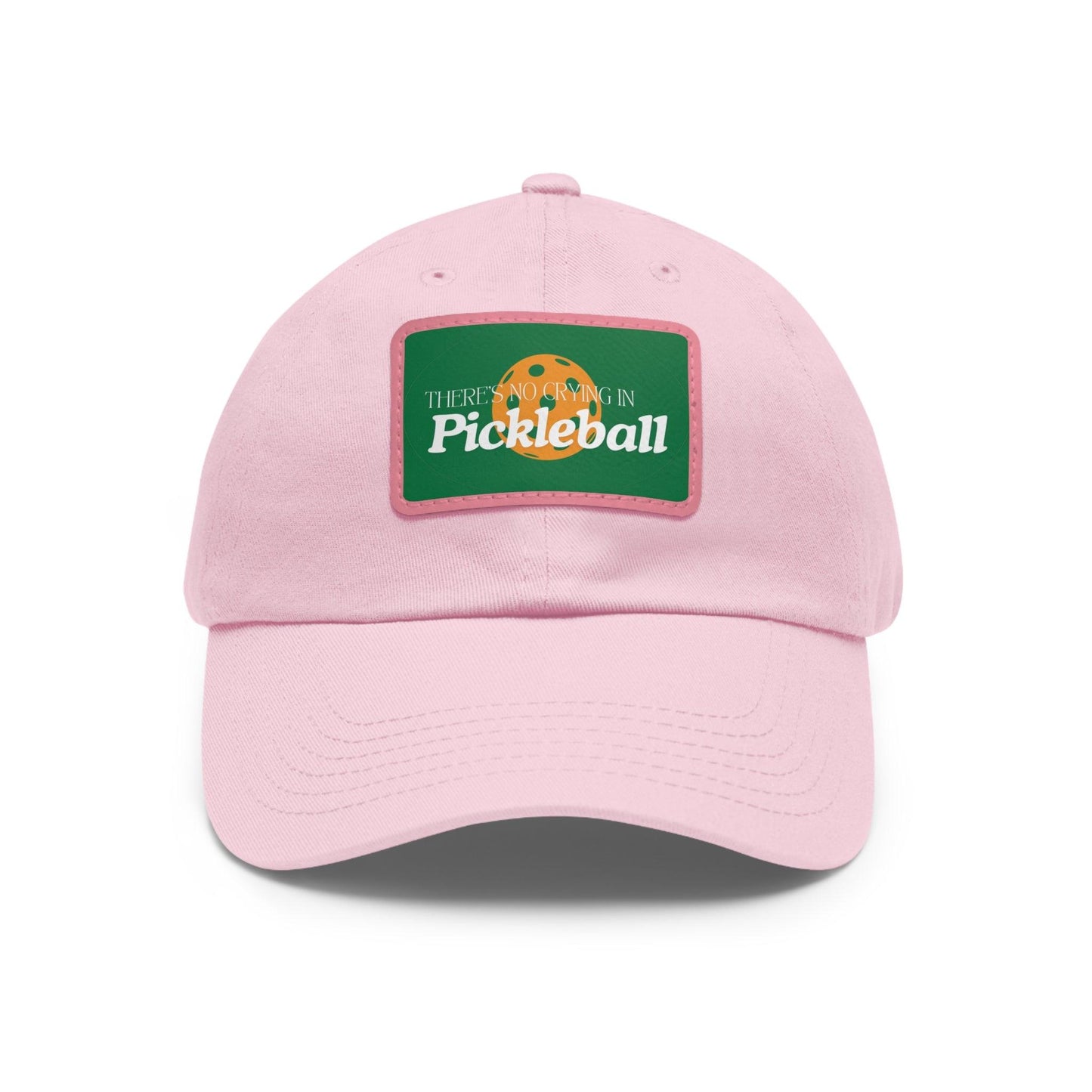 "There's No Crying in Pickleball" Pickleball Dad Hat | 24 Colors
