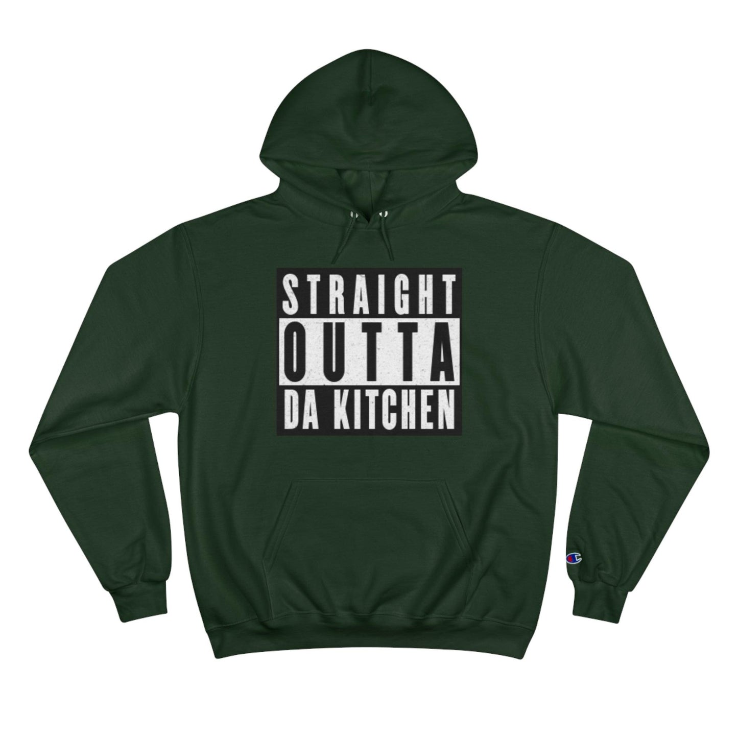 "Straight Outta Da Kitchen" Pickleball Men's Champion Hoodie | 10 Colors, S to 3XL