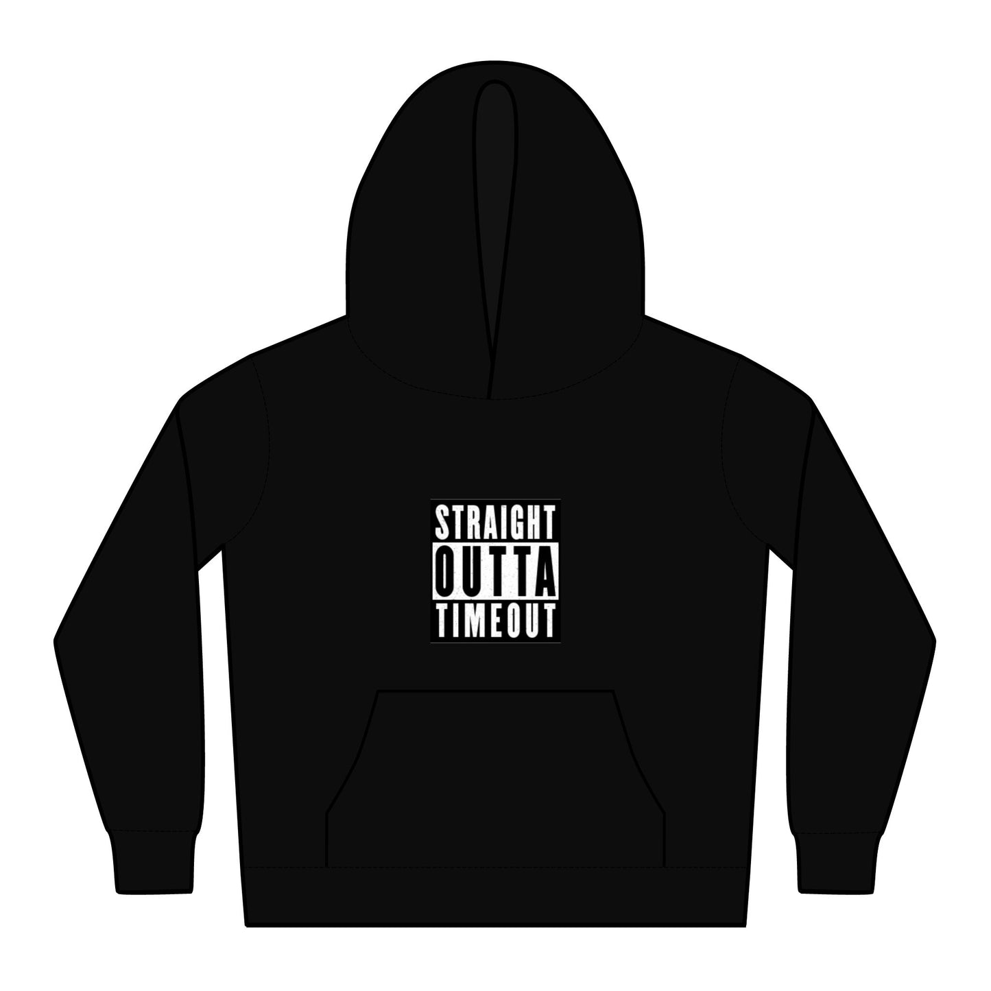 Straight Outta Timeout Kid’s Hoodie