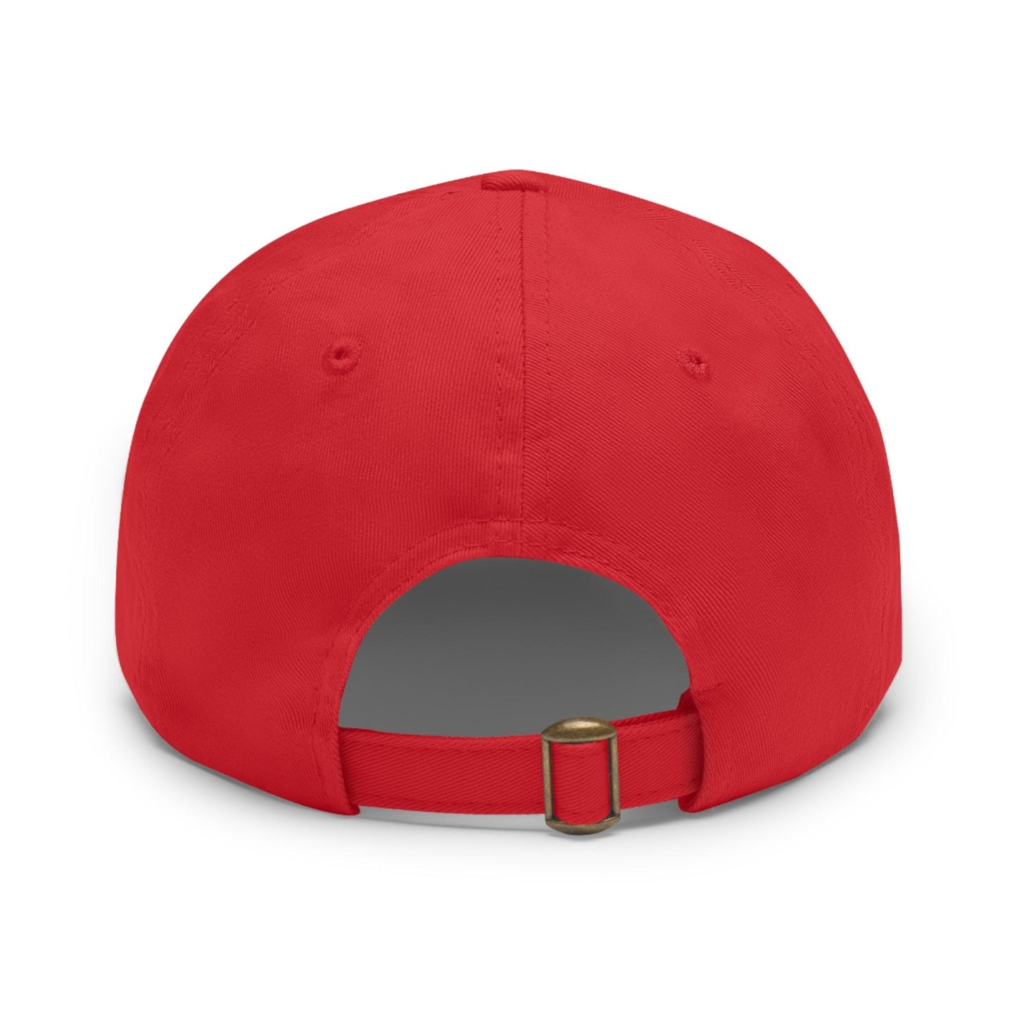 "Pickleball Vibes" Pickleball Dad Hat with Round Leather Patch