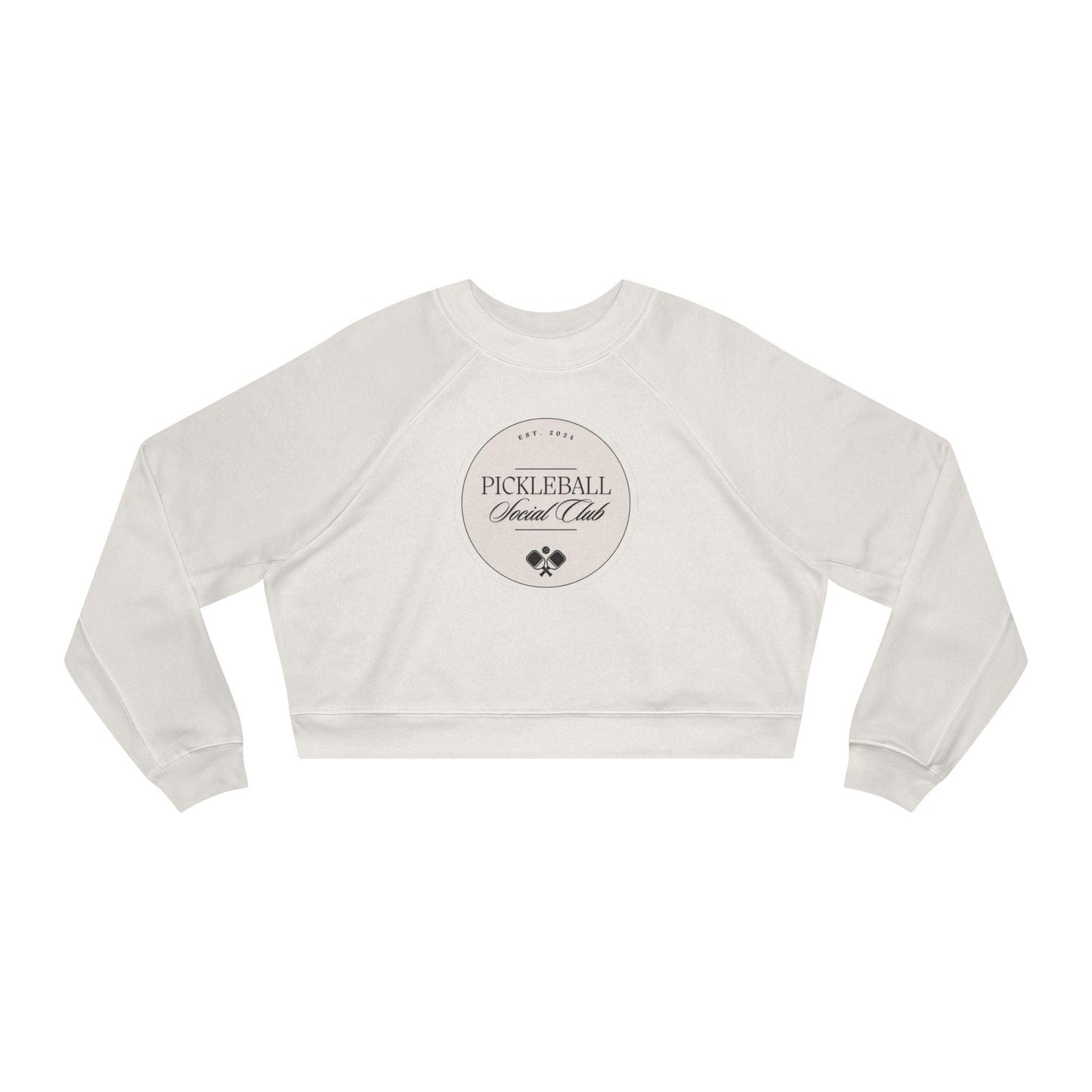 "Pickleball Social Club" Women's Cropped Sweatshirt | 5 Colors