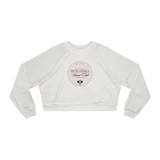 "Pickleball Social Club" Women's Cropped Sweatshirt | 5 Colors