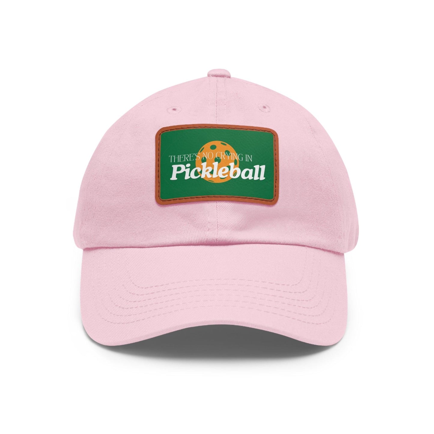 "There's No Crying in Pickleball" Pickleball Dad Hat | 24 Colors