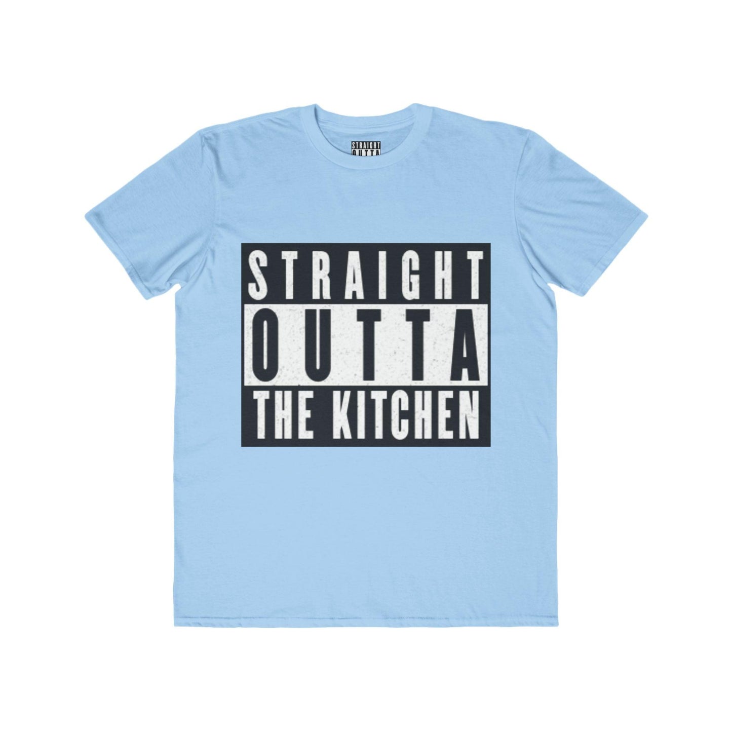 "Straight Outta The Kitchen" Pickleball Men's Fashion Tee – Super Soft, Lightweight, Athletic Fit