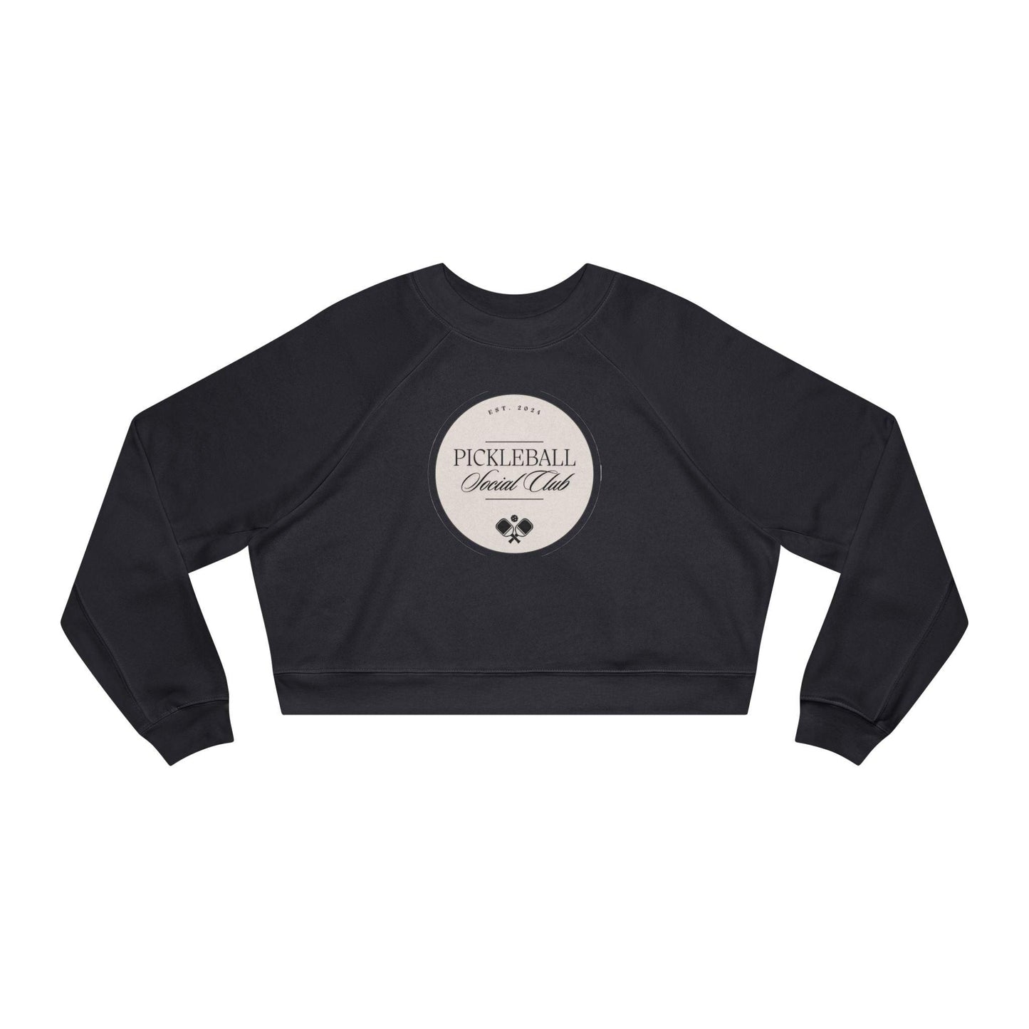 "Pickleball Social Club" Women's Cropped Sweatshirt | 5 Colors