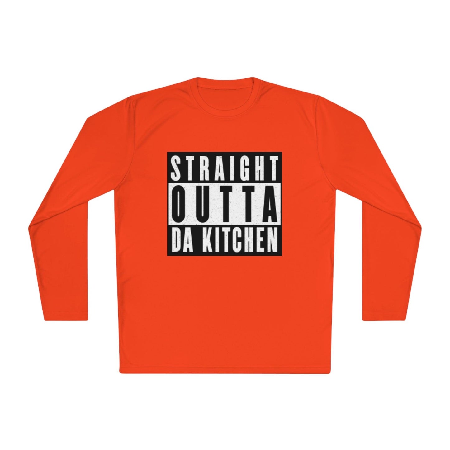 "Straight Outta Da Kitchen" Men's Long Sleeve Pickleball Tee