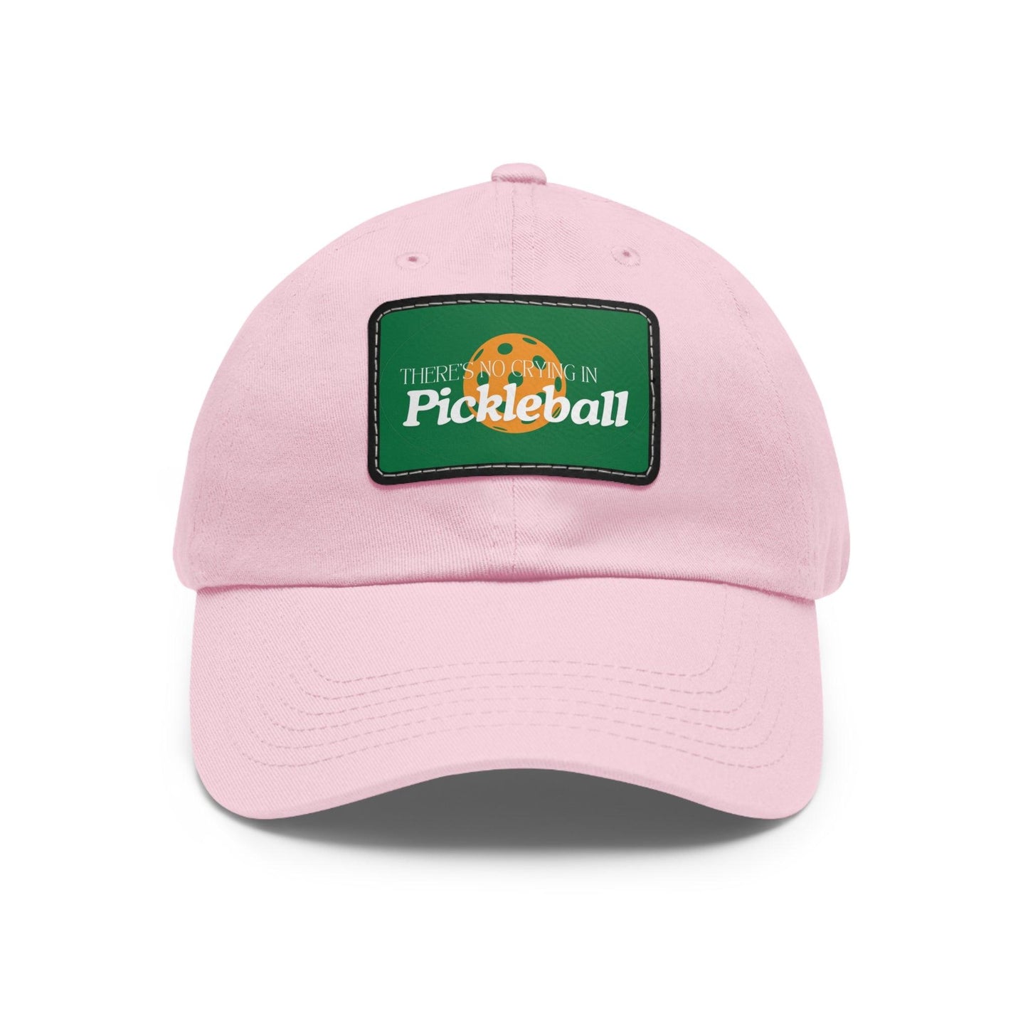 "There's No Crying in Pickleball" Pickleball Dad Hat | 24 Colors