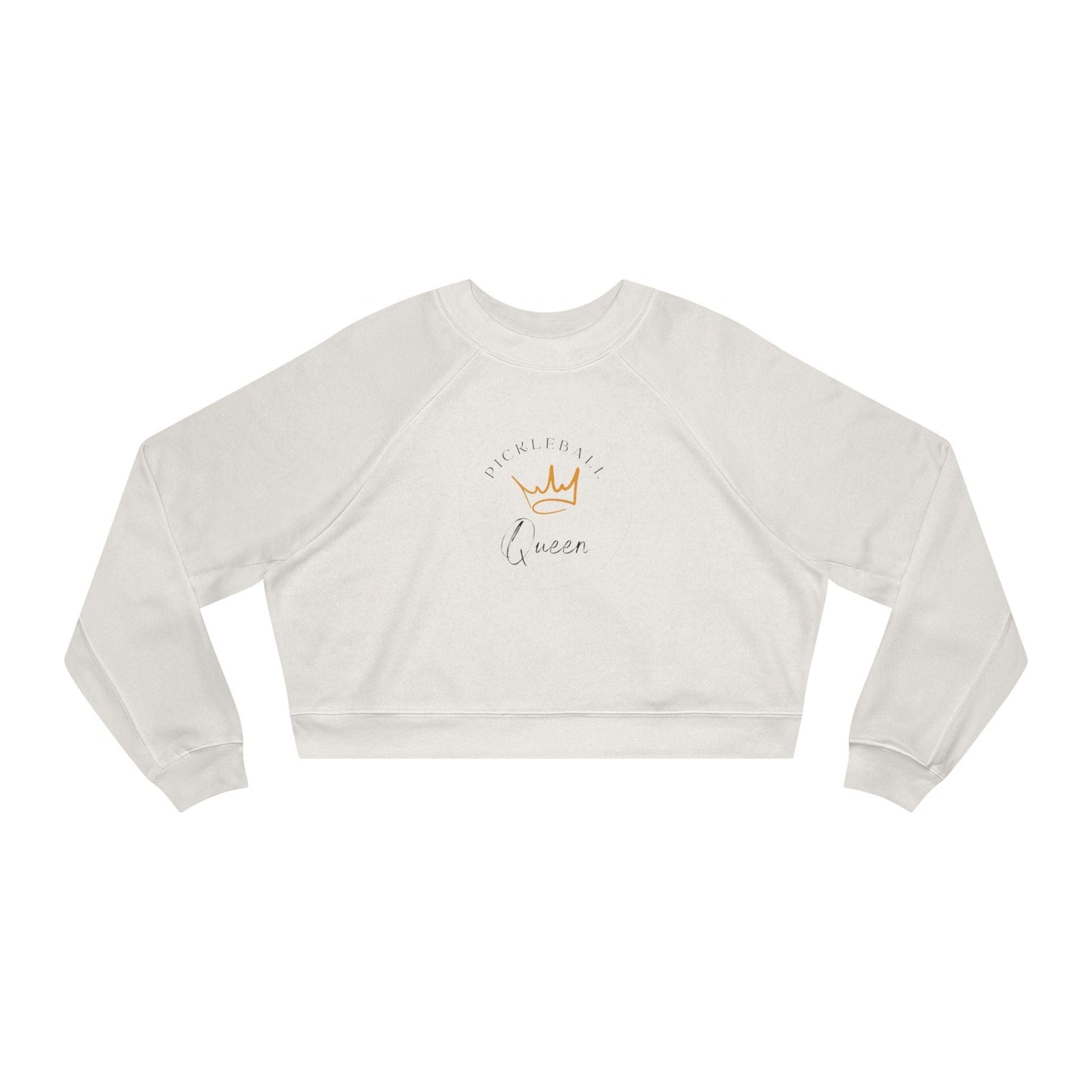 "Pickleball Queen" Women's Cropped Sweatshirt | 2 Colors