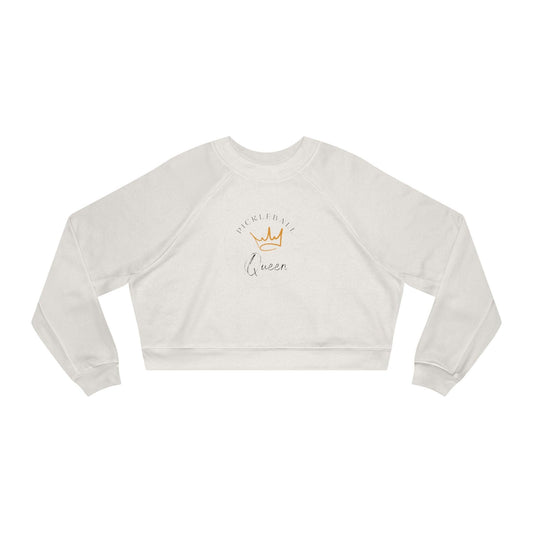 "Pickleball Queen" Women's Cropped Sweatshirt | 2 Colors